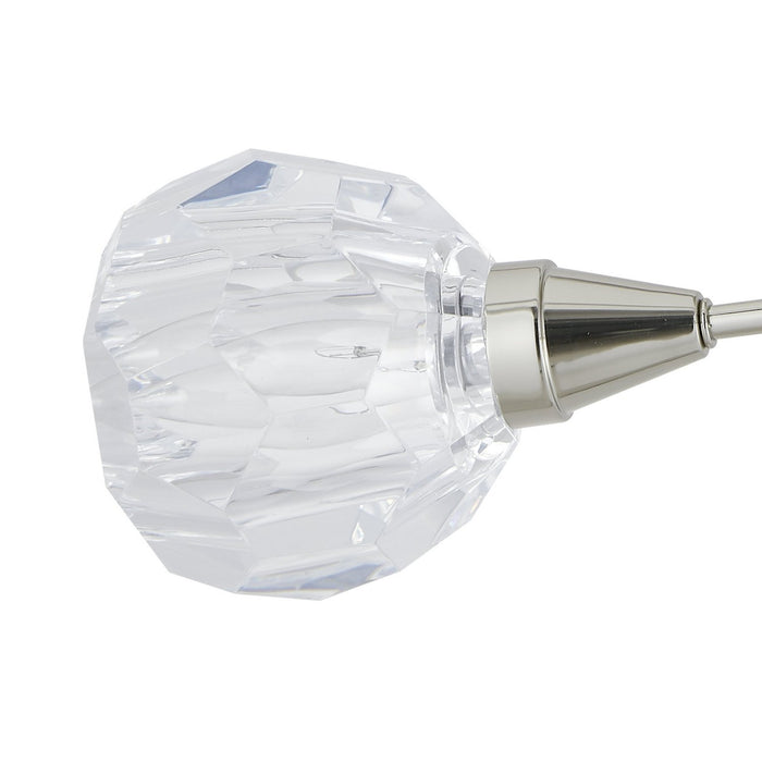 Thesis - 206946A - Three Light Semi-Flush Mount - Helena - Polished Nickel