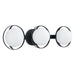 Thesis - 206973A - Three Light Vanity - Parker - Matte Black