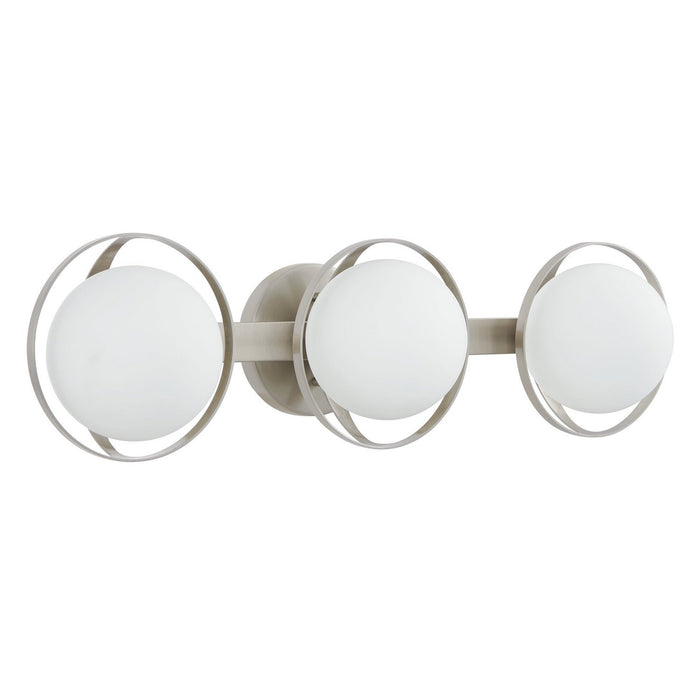 Thesis - 206975A - Three Light Vanity - Parker - Brushed Nickel