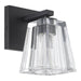 Thesis - 206979A - One Light Wall Sconce - Valentin - Matte Black