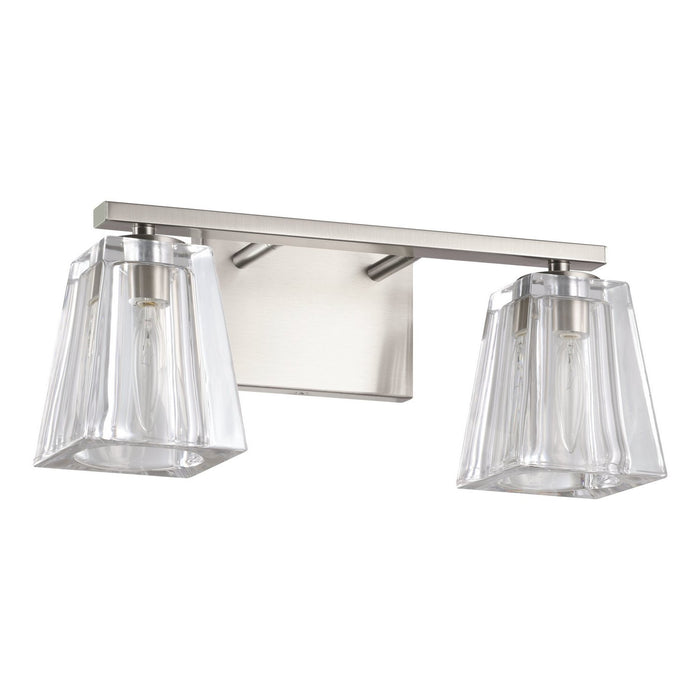 Thesis - 206985A - Two Light Vanity - Valentin - Brushed Nickel