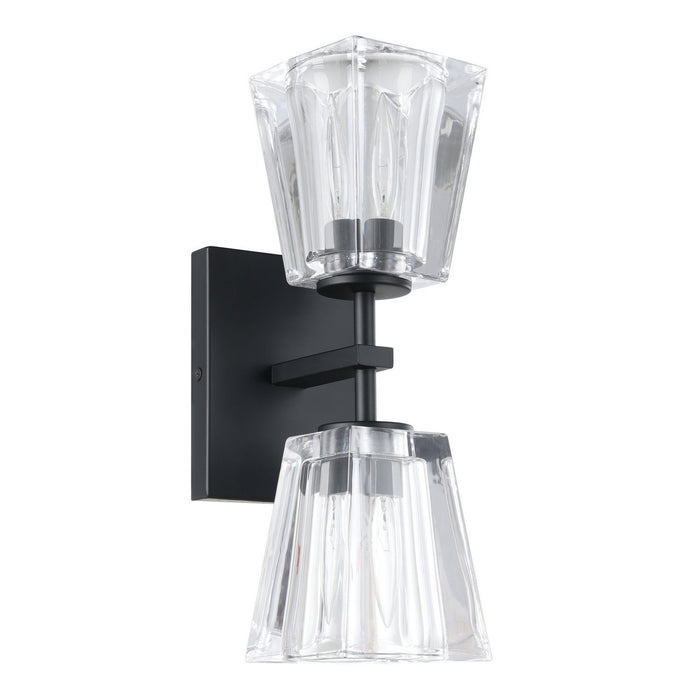 Thesis - 206986A - Two Light Vanity - Valentin - Matte Black