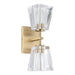 Thesis - 206987A - Two Light Vanity - Valentin - Champagne Gold
