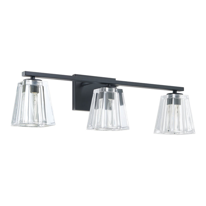 Thesis - 206989A - Three Light Vanity - Valentin - Matte Black