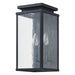 Thesis - 207051A - Two Light Exterior Wall Sconce - Overton - Matte Black