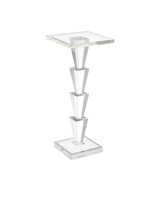 Currey and Company - 3000-0319 - Drinks Table - Tiana - Clear