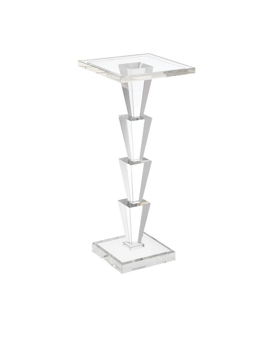 Currey and Company - 3000-0319 - Drinks Table - Tiana - Clear