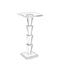 Currey and Company - 3000-0319 - Drinks Table - Tiana - Clear