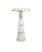 Currey and Company - 3000-0320 - Drinks Table - Eleanora - Natural/Natural Brass