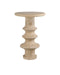 Currey and Company - 3000-0321 - Accent Table - Rollins - Beige