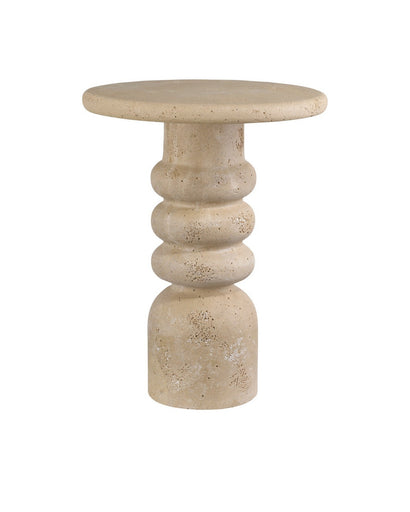 Rocco Accent Table Beige