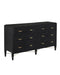 Currey and Company - 3000-0332 - Chest - Verona - Black/Natural/Champagne/Silver