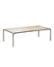 Currey and Company - 4000-0220 - Cocktail Table - Crema - Natural/Bronze