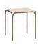 Currey and Company - 4000-0221 - Side Table - Crema - Natural/Bronze