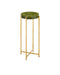 Currey and Company - 4000-0228 - Drinks Table - Rina - Green/Brass