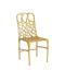 Currey and Company - 4000-0231 - Side Chair - Honeycomb - Gold