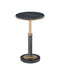 Currey and Company - 4000-0241 - Accent Table - Miles - Natural/Polished Brass