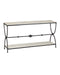 Currey and Company - 4000-0245 - Console Table - Agora - Natural/Rustic Bronze