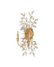 Currey and Company - 5000-0275 - Two Light Wall Sconce - Forget-Me-Not - Clear/Chinois Gold Leaf