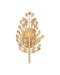 Currey and Company - 5900-0057 - One Light Wall Sconce - Maypan - Natural/Coco Cream