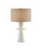 Currey and Company - 6000-0804 - One Light Table Lamp - Cantata - Off-White Distressed