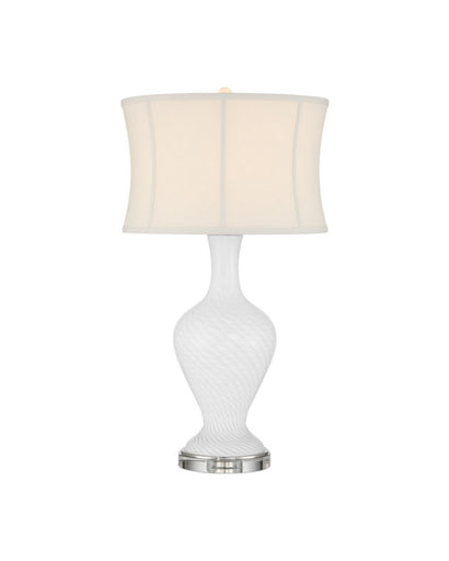 Zeta One Light Table Lamp White/Clear