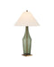 Currey and Company - 6000-1010 - One Light Table Lamp - Olive - Green/Antique Brass