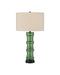 Currey and Company - 6000-1011 - One Light Table Lamp - Balsam - Green/Glossy Black