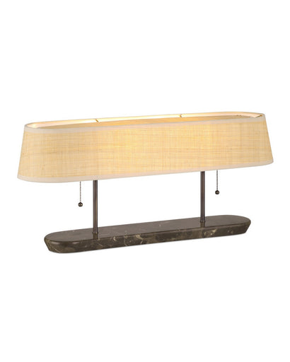 Museum Two Light Table Lamp Dark Bronze/Brown