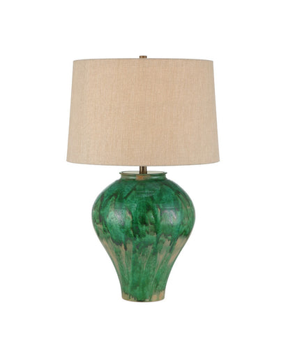 Blarney One Light Table Lamp Green