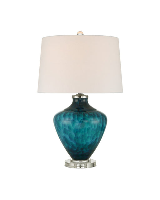 Currey and Company - 6000-1022 - One Light Table Lamp - Sapphire - Blue/Clear