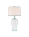 Currey and Company - 6000-1027 - One Light Table Lamp - Ketty - White/Light Blue