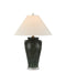 Currey and Company - 6000-1032 - One Light Table Lamp - Junko - Green/Clear