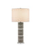 Currey and Company - 6000-1034 - One Light Table Lamp - Lofitt - Gray/Clear