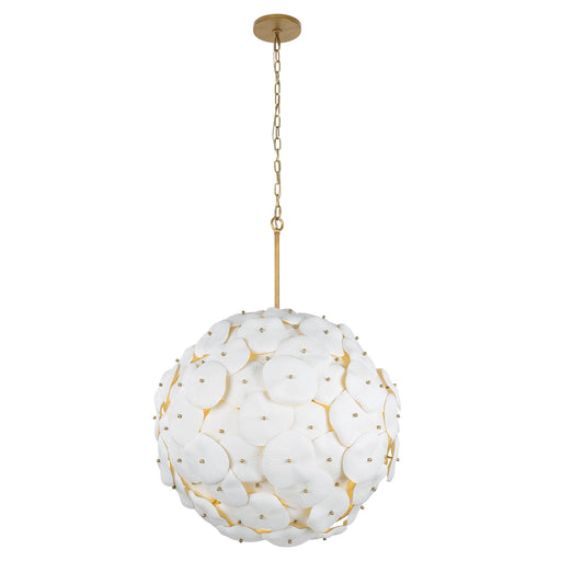 Coastlyn Seven Light Pendant Legacy Brass