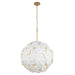 Metropolitan - N1827-732 - Seven Light Pendant - Coastlyn - Legacy Brass