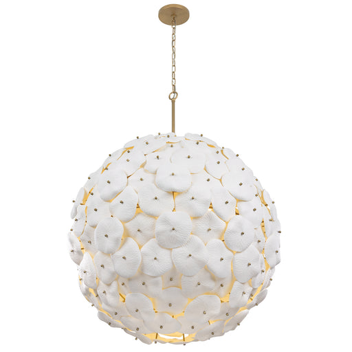 Coastlyn Nine Light Pendant Legacy Brass