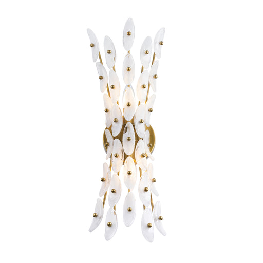 Sorra Two Light Wall Sconce Painted Legacy Brass