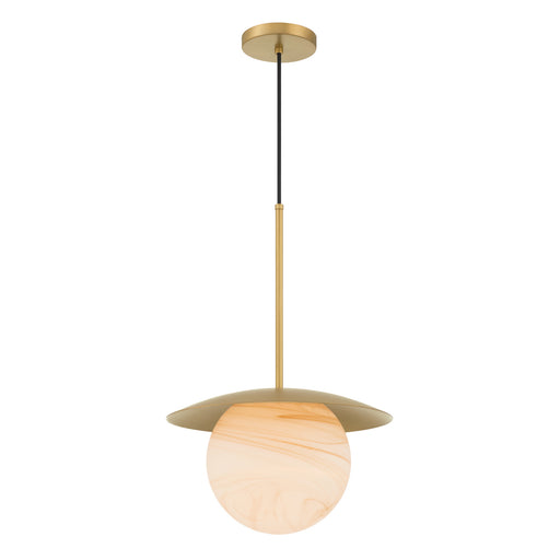 Olenne One Light Pendant Legacy Brass
