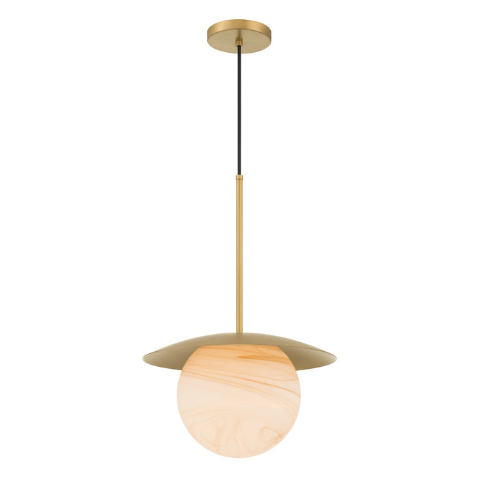 Minka-Lavery - 10385-732 - One Light Pendant - Olenne - Legacy Brass