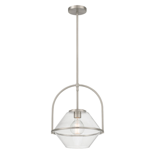 Coralyn One Light Pendant Brushed Nickel