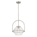 Minka-Lavery - 11895-84 - One Light Pendant - Coralyn - Brushed Nickel
