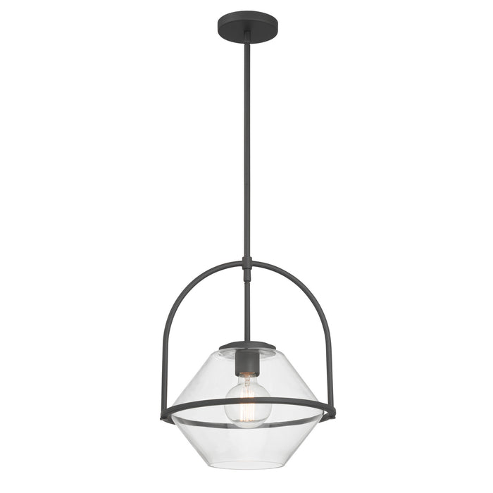 Minka-Lavery - 11895-899 - One Light Pendant - Coralyn - Dark Matte Black