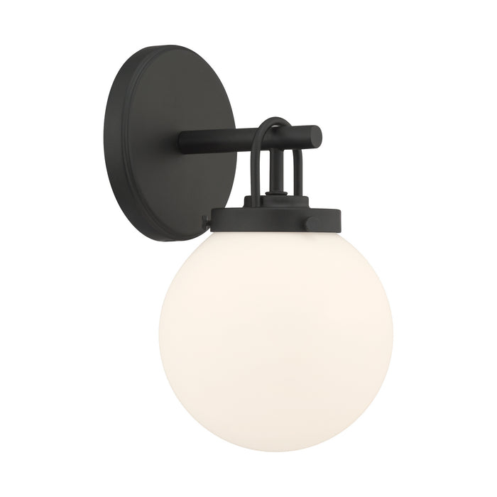 Minka-Lavery - 12011-899 - One Light Bath Sconce - Ortesa - Dark Matte Black