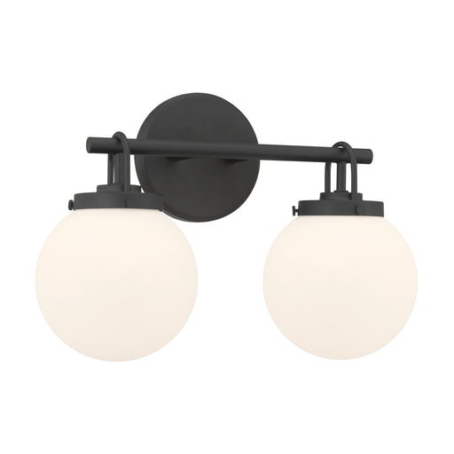 Ortesa Two Light Vanity Dark Matte Black