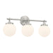 Minka-Lavery - 12013-84 - Three Light Vanity - Ortesa - Brushed Nickel