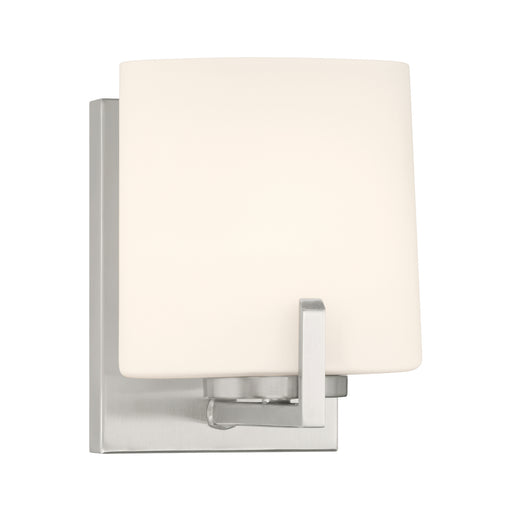 Mirelle One Light Bath Sconce Brushed Nickel