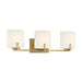 Minka-Lavery - 12433-732 - Three Light Vanity - Mirelle - Legacy Brass