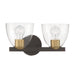 Minka-Lavery - 12482-796 - Two Light Vanity - Noellea - Dark Bronze