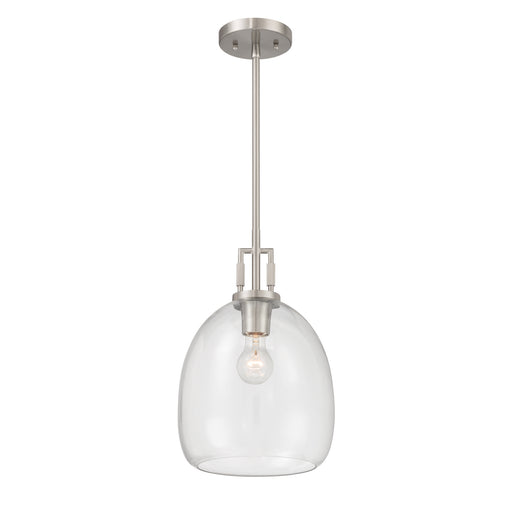 Orbis One Light Mini Pendant Brushed Nickel